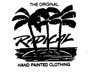THE ORIGINAL RADICAL HAND PAINTED CLOTHING logo