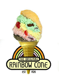 THE ORIGINAL RAINBOW CONE EST. 1926 logo
