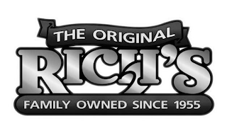THE ORIGINAL RICH'S FAMILY OWNED SINCE 1955 logo