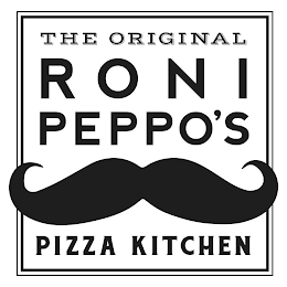 THE ORIGINAL RONI PEPPO'S PIZZA KITCHEN logo