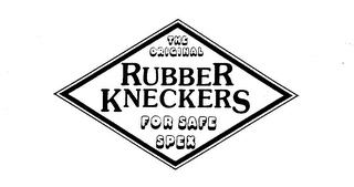 THE ORIGINAL RUBBER KNECKERS FOR SAFE SPEX logo