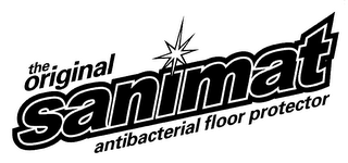 THE ORIGINAL SANIMAT ANTIBACTERIAL FLOOR PROTECTOR logo