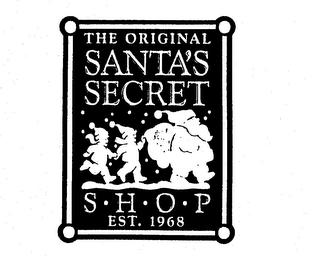 THE ORIGINAL SANTA'S SECRET SHOP EST. 1968 logo
