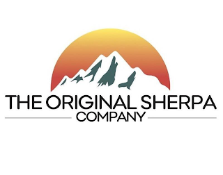 THE ORIGINAL SHERPA COMPANY logo