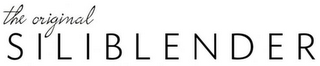 THE ORIGINAL SILIBLENDER logo