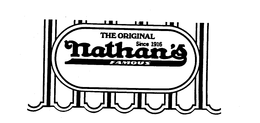 THE ORIGINAL SINCE 1916 NATHAN'S FAMOUS logo