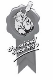 THE ORIGINAL SINCE 1970 logo
