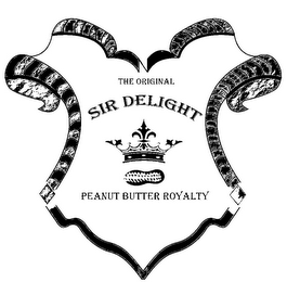 THE ORIGINAL SIR DELIGHT PEANUT BUTTER ROYALTY logo