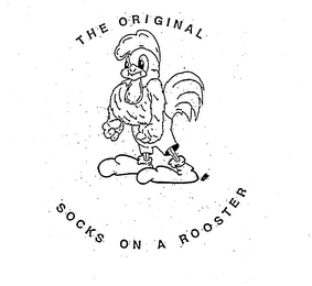 THE ORIGINAL SOCKS ON A ROOSTER logo