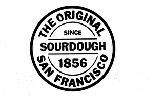 THE ORIGINAL SOURDOUGH SAN FRANCISCO SINCE 1856 logo