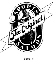 THE ORIGINAL SPORTS SALOON logo