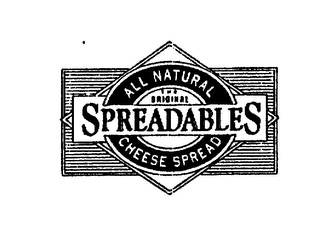 THE ORIGINAL SPREADABLES CHEESE SPREAD logo