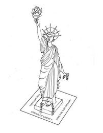 THE ORIGINAL STATUE OF LIBERTY WAS A BLACK WOMAN logo