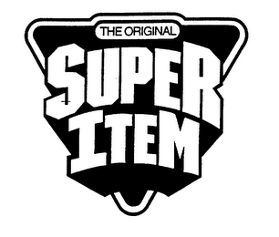 THE ORIGINAL SUPER ITEM logo