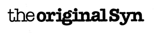 THE ORIGINAL SYN logo