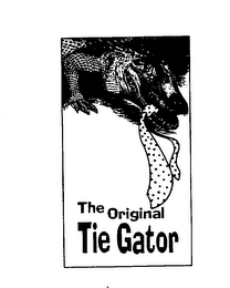 THE ORIGINAL TIE GATOR logo