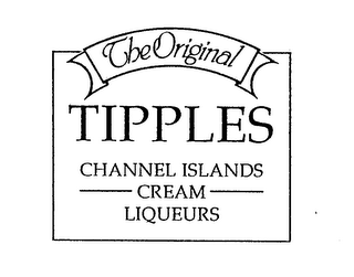THE ORIGINAL TIPPLES CHANNEL ISLANDS CREAM LIQUEURS logo