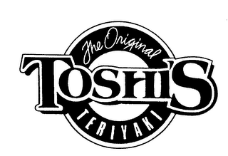 THE ORIGINAL TOSHI'S TERIYAKI logo