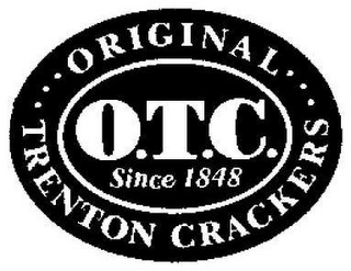 THE ORIGINAL TRENTON CRACKER CO. O.T.C. SINCE 1848 logo