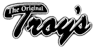 THE ORIGINAL TROY'S logo