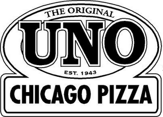 THE ORIGINAL UNO CHICAGO PIZZA EST. 1943 logo