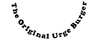 THE ORIGINAL URGE BURGER logo