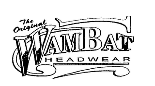 THE ORIGINAL WAMBAT HEADWEAR logo
