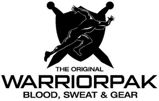 THE ORIGINAL WARRIORPAK BLOOD, SWEAT & GEAR logo