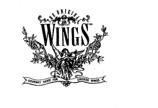 THE ORIGINAL WINGS GOURMET SAUCE FOR CHICKEN WINGS logo