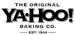 THE ORIGINAL YA·HOO! BAKING CO. EST. 1944 logo