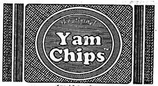 THE ORIGINAL YAM CHIPS SWEET POTATO CHIP logo