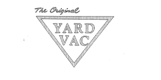 THE ORIGINAL YARD VAC logo