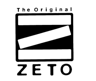 THE ORIGINAL ZETO logo