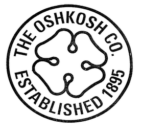 THE OSHKOSH CO. ESTABLISHED 1895 logo