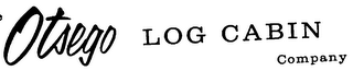 THE OTSEGO LOG CABIN COMPANY logo