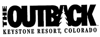 THE OUTBACK KEYSTONE RESORT, COLORADO logo