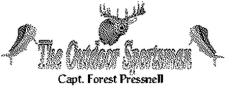 THE OUTDOOR SPORTSMAN CAPT, FOREST PRESSNELL logo