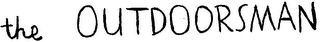 THE OUTDOORSMAN logo