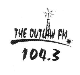THE OUTLAW FM 104.3 logo