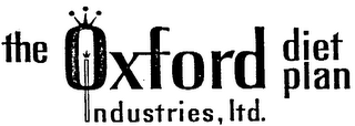 THE OXFORD DIET PLAN INDUSTRIES, LTD. logo