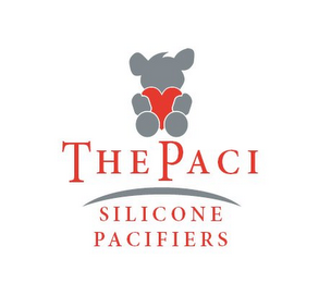 THE PACI SILICONE PACIFIERS logo