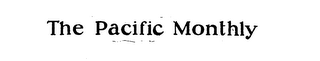 THE PACIFIC MONTHLY logo