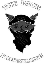 THE PACK 20XX DRUMLINE logo