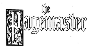 THE PAGEMASTER logo