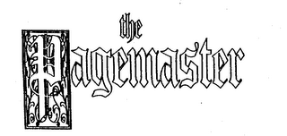 THE PAGEMASTER logo