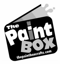 THE PAINT BOX THEPAINTBOXCRAFTS.COM logo