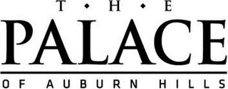 THE PALACE OF AUBURN HILLS logo