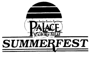 THE PALACE OF AUBURN HILLS SUMMERFEST logo