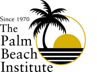 THE PALM BEACH INSTITUTE SINCE 1970 logo