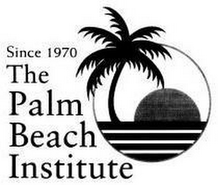 THE PALM BEACH INSTITUTE SINCE 1970 logo